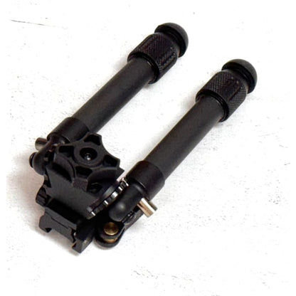 Carbon Fibre Bipod with standard and spike feet