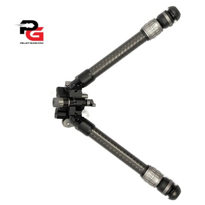 Carbon Fibre bipod with standard and spike feet - Bipods