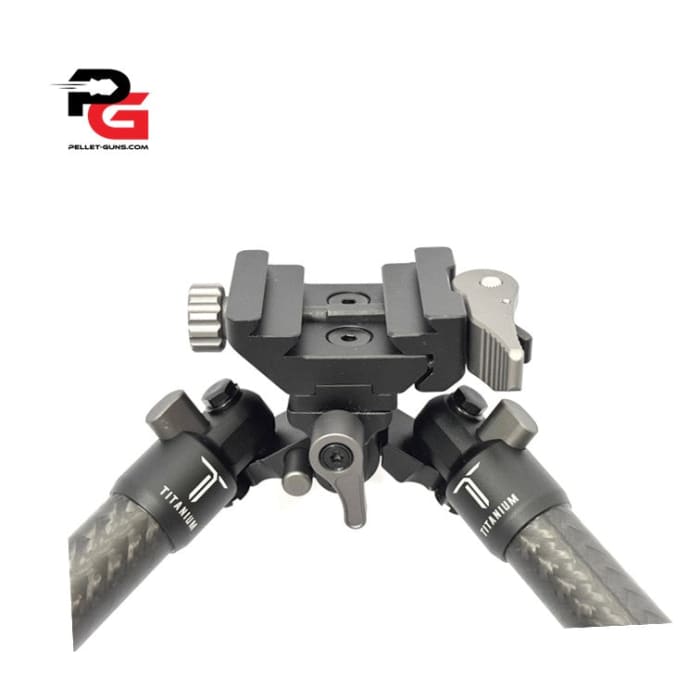 Carbon Fibre bipod with standard and spike feet - Bipods