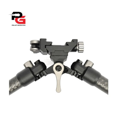 Carbon Fibre bipod with standard and spike feet - Bipods