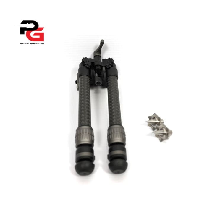 Carbon Fibre bipod with standard and spike feet - Bipods
