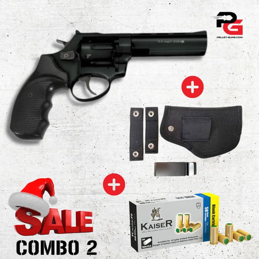 COMBO SPECIAL - Ekol Viper 4.5’ 9mm PAK Starter Gun - Blank