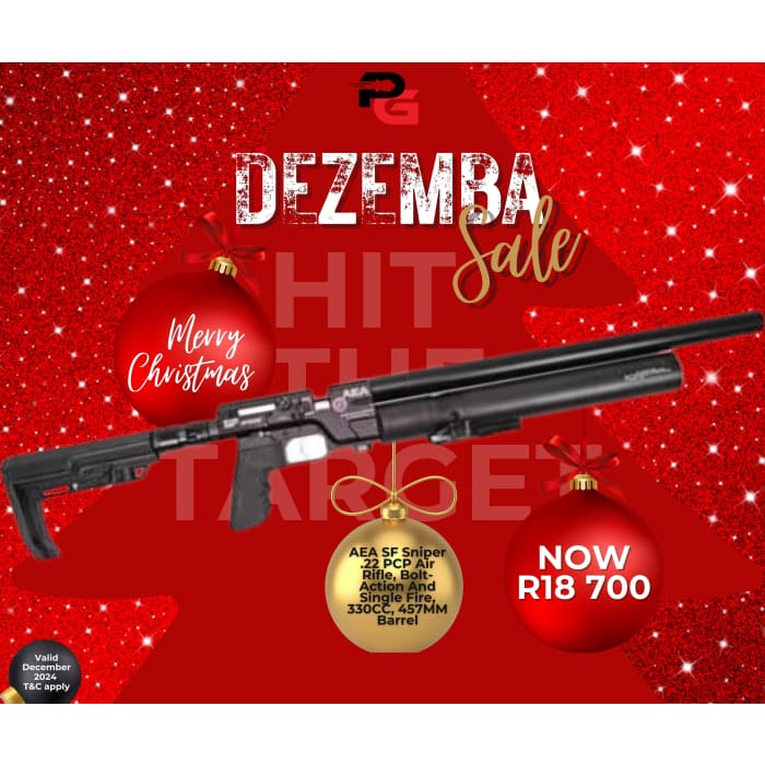 Dezemba Sale AEA SF Sniper.22 PCP Air Rifle Bolt-Action