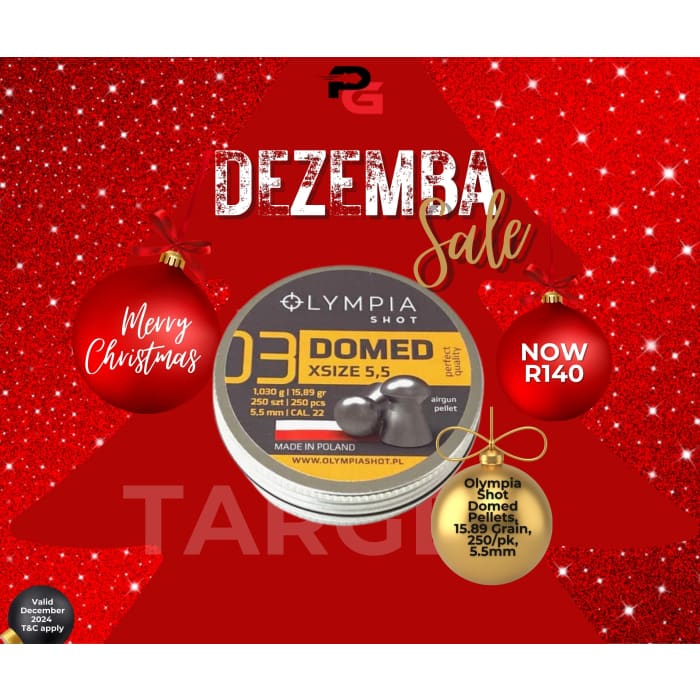 Dezemba Sale Olympia Shot Domed Pellets 15.89 Grain 250/pk