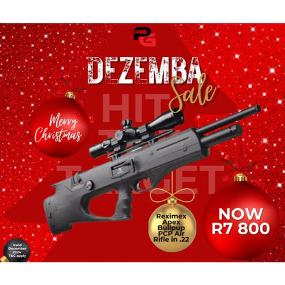 Dezemba Sale Reximex Apex Bullpup PCP Air Rifle in.22