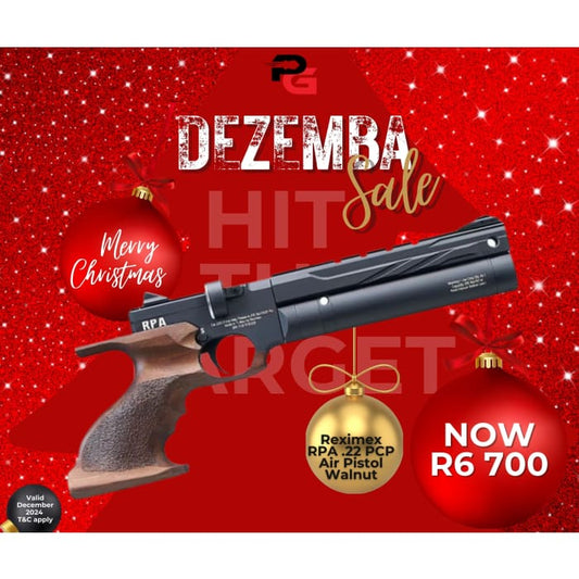 Dezemba Sale Reximex RPA.22 PCP Air Pistol Walnut - Air