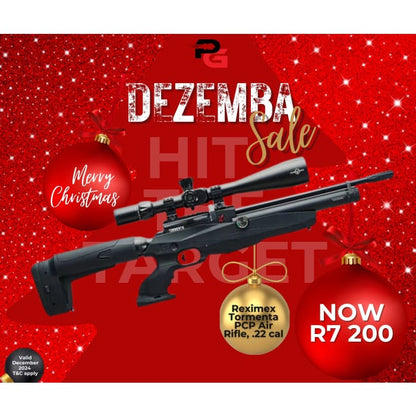 Dezemba Sale Reximex Tormenta PCP Air Rifle.22 cal