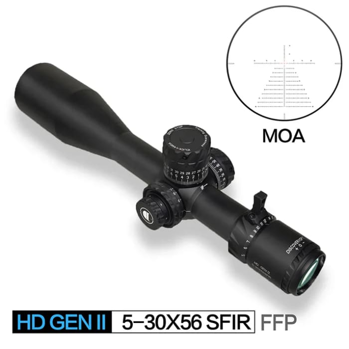 Discovery HD GEN II 5-30X56 SFIR FFP-Z-MRAD/MOA