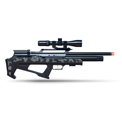 EFFECTO ZEON GREY CAMO MODEL PCP AIR RIFLE 5.5MM 46CM