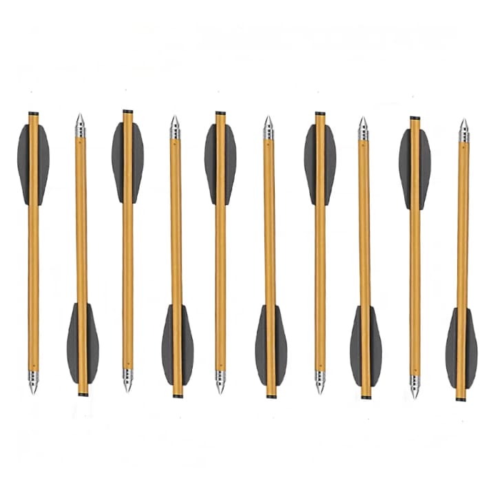 EK Archery Aluminium Pistol Crossbow Bolts – 10pcs (Arrows)