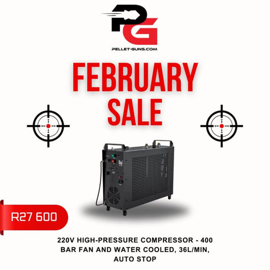 FEBRUARY SALE - 220V High-pressure Compressor - 400 Bar Fan