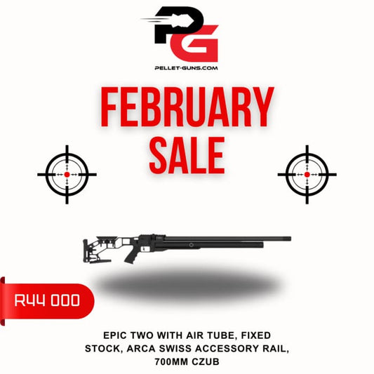 FEBRUARY SALE - Epic Two With Air Tube Fixed Stock Arca