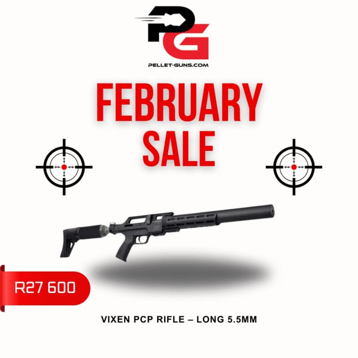 FEBRUARY SALE - Vixen PCP Rifle Long - Precharged Pneumatic