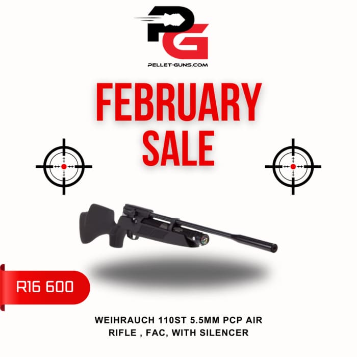 FEBRUARY SALE - Weihrauch HW110ST (FAC) With Silencer