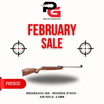 FEBRUARY SALE - Weihrauch HW30S Wooden Stock