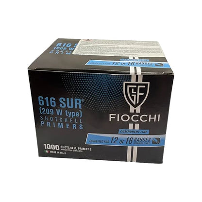 FIOCCHI SHOTSHELL PRIMERS 616 SUR / 100 PER PACK