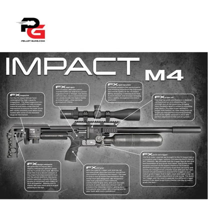 FX Air Rifle Impact M4.22 Exp Copper Sniper Air Rifle