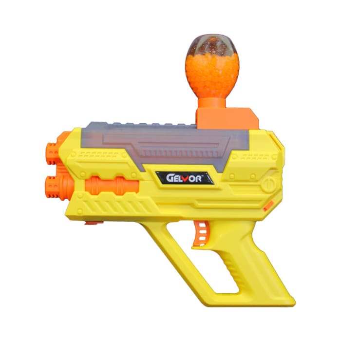 Gelvor Gel Blaster Pistol Yellow and Grey 500mAh - Gel