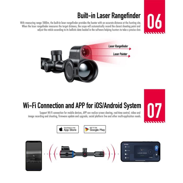 IAIMING THERMAL IMAGER IA612 LRF 640X512 RESOLUTION FIRST