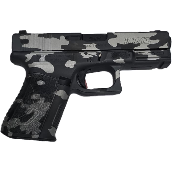 Kral Arms KR19 9X19mm Pistol (DARK CAMO) - FIREARMS