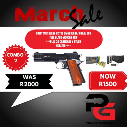 MARCH SALE - Kuzey 911 #1 Blank Firing Signal Gun