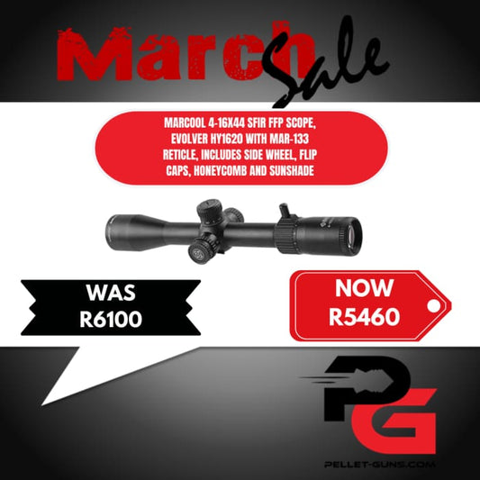 MARCH SALE - Marcool 4-16X44 SFIR FFP Scope - Scopes