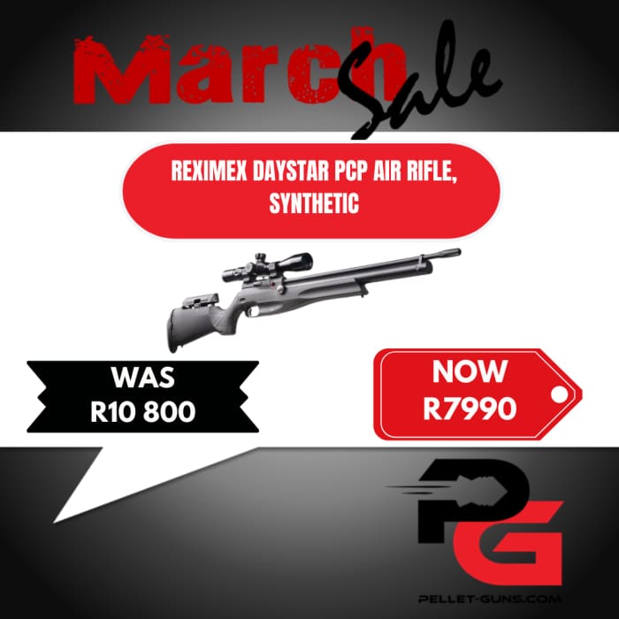 MARCH SALE - Reximex Daystar PCP Air Rifle in.22 cal.