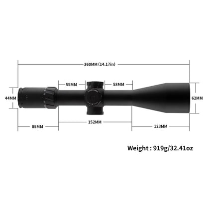 Marcool STALKER ED 5-40x56 34MM FFP Zero Stop Function