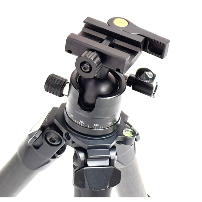 Mini Heavy Duty Tripod with built-in bubble level - Bipods