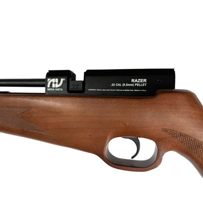 Nova Vista Razer D-01W PCP Air Rifle.22 with 2 Magazines