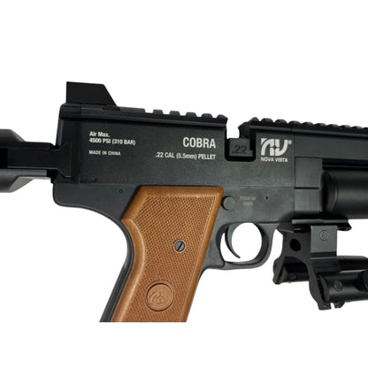 Nova Vista SQ-03 Cobra Pistol with Tactical Rear Stock &