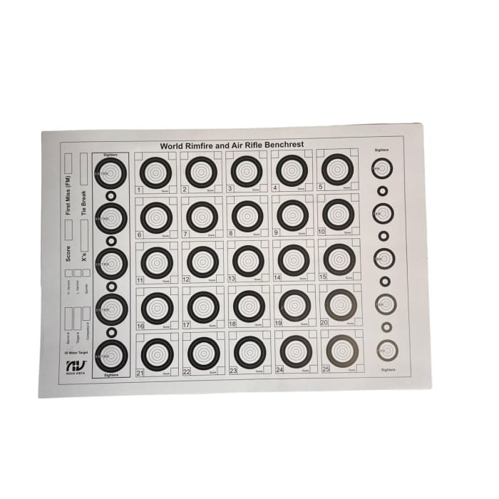 Pellet-Guns.com - Paper Target Rimfire & Air Rifle Bench