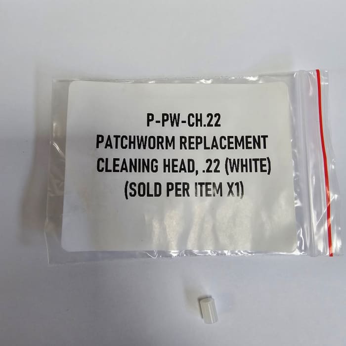 Patch-worm Replacement Cleaning Head.22 (white) NB!!!ONE