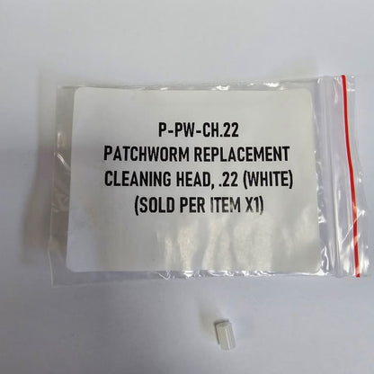 Patch-worm Replacement Cleaning Head.22 (white) NB!!!ONE