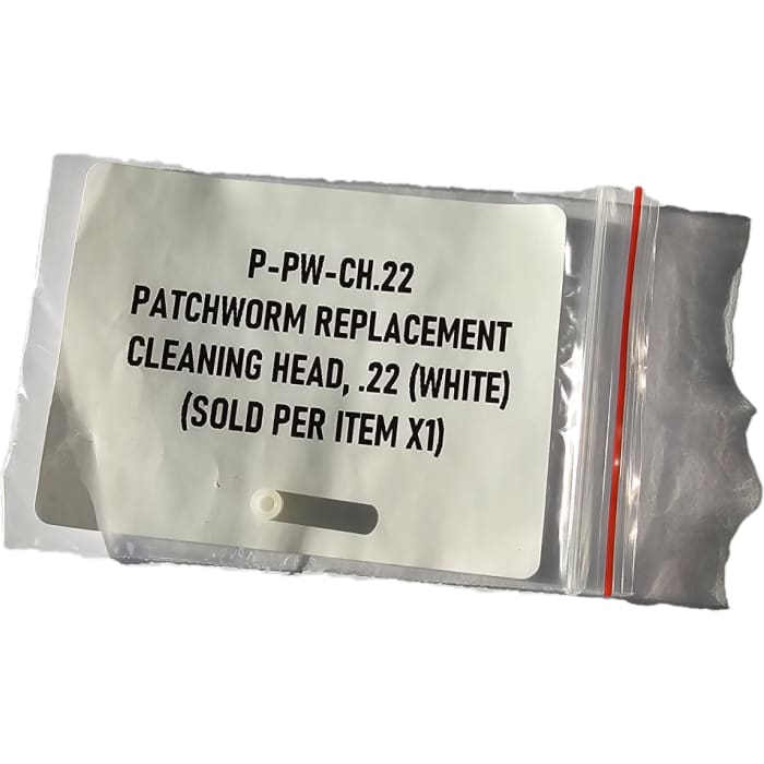 Patch-worm Replacement Cleaning Head.22 (white) NB!!!ONE