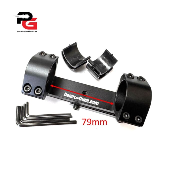 Single Piece Adjustable Dovetail Mount For Short Rail