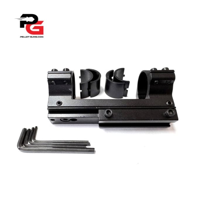 Single Piece Adjustable Dovetail Mount For Short Rail