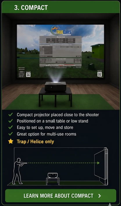TrueClays Clay Pigeon Shooting Simulator