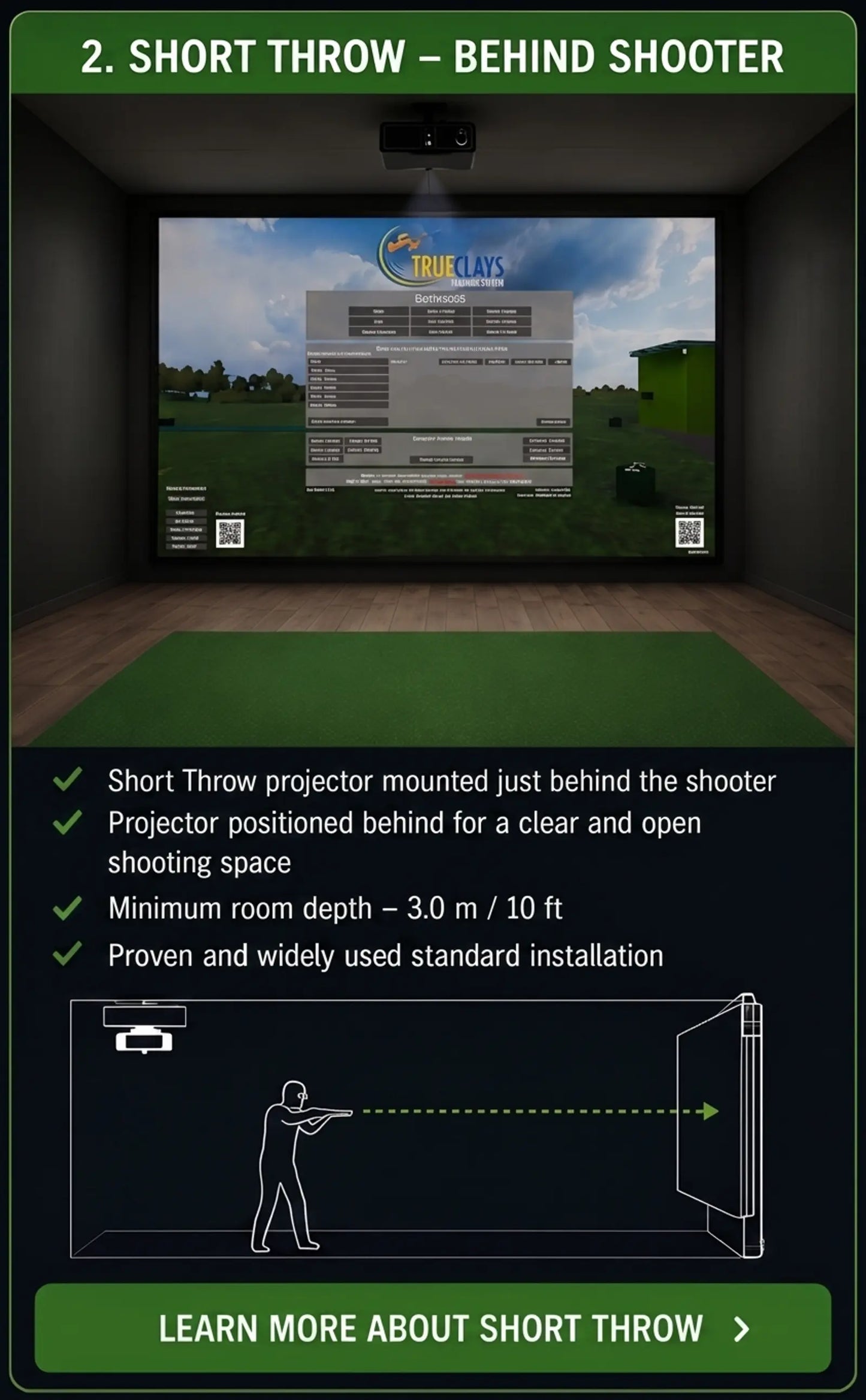 TrueClays Clay Pigeon Shooting Simulator